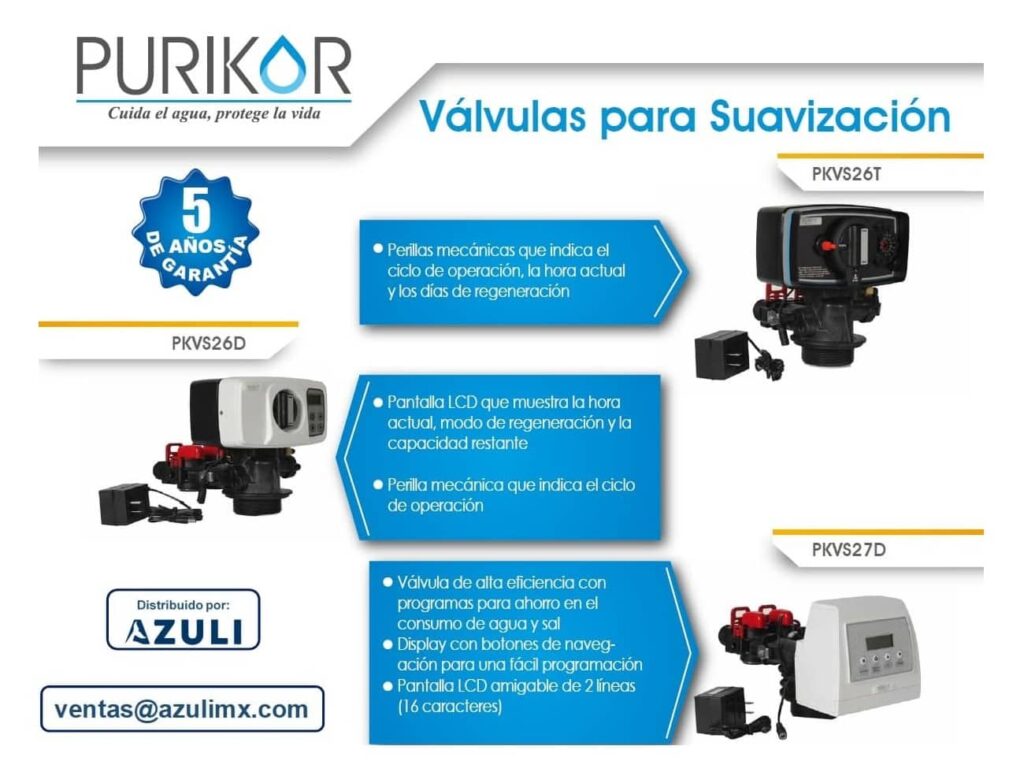 Válvulas de Control Automático para Sistemas de Suavización Marca