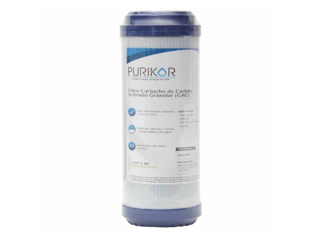 Pack X3 Cartucho Filtro Agua Purificador Carbon Activado Cto