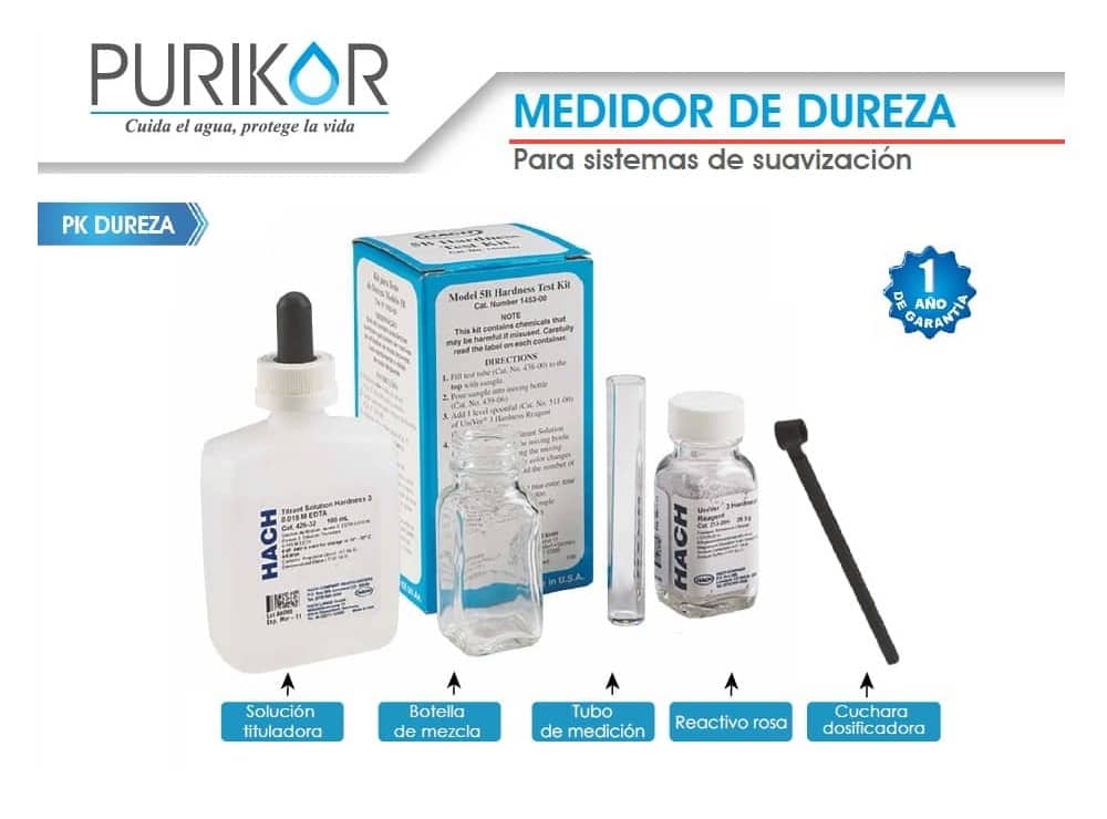 Kit De Medición De Dureza En El Agua