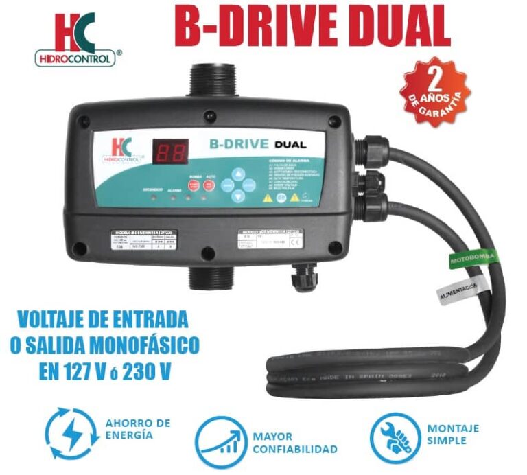 Variador De Frecuencia De Voltaje Dual, Marca HIDROCONTROL, Serie B ...